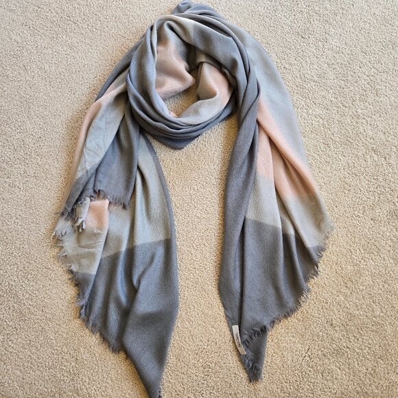 Jac+Jack Cashmere Wrap/Scarf Grey